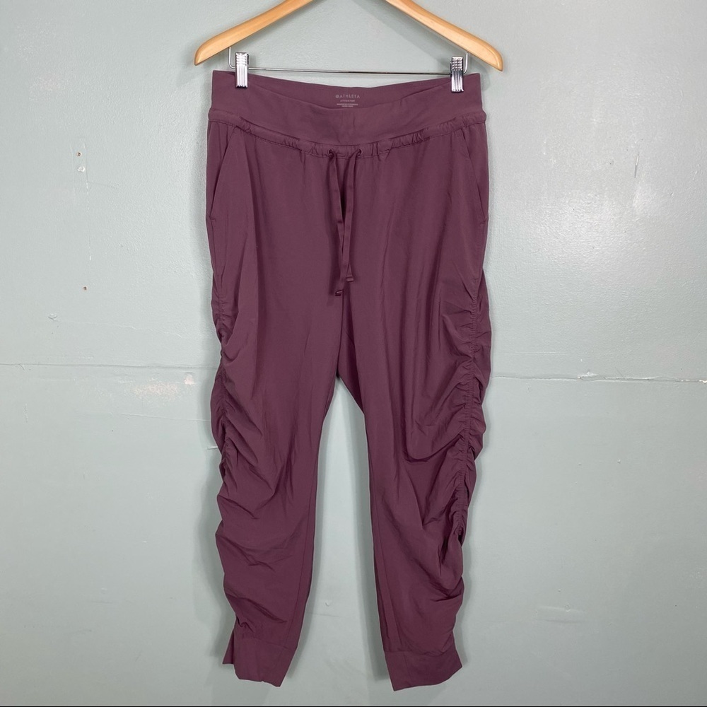 Athleta‎ Attitude Pant Sz 10 384001 Purple